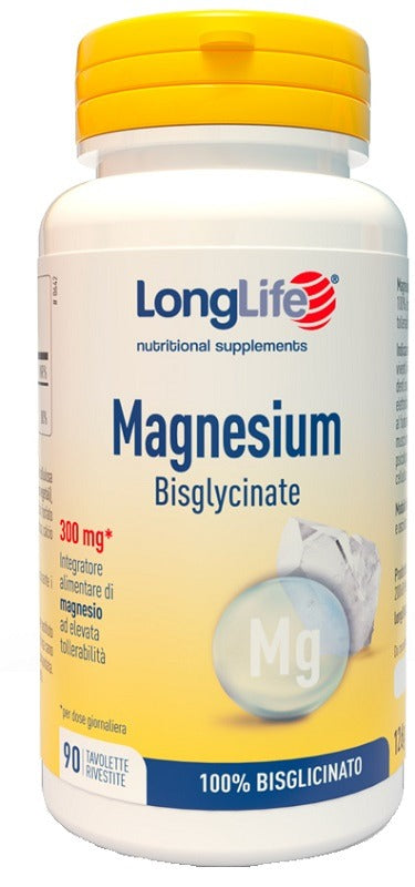 longlife longlife magnesium bisglycinate 90 tavolette longlife ean 8054521004742