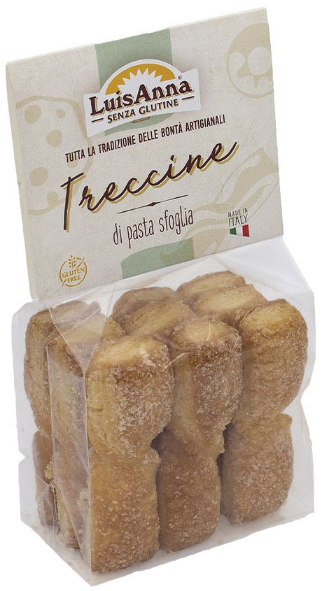 luisanna di bove annamaria c biscotti sfoglia treccine 130 g ean 8056893980099