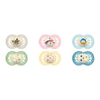 mam mam succhietto original night 6 mesi silicone 2 pezzi mam ean 9001616880698