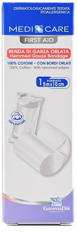 medicare benda medicare orlata cm 10x5 m medicare medicare ean 8053470801464