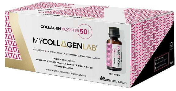 montefarmaco otc mycollagenlab collagen booster 50 14 flaconi ean 8058363621723