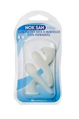 montefarmaco otc nok san cuscinetto dita a martello con infradito l nok san ean 8058363615692