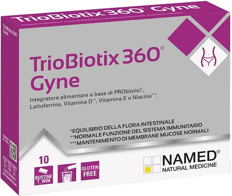 named triobiotix360 gyne 10 bustine t win named ean 8058269352974