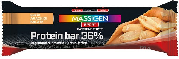 nessuno massigen sport protein barretta 36 caramello salato 35 g ean 8050519573955
