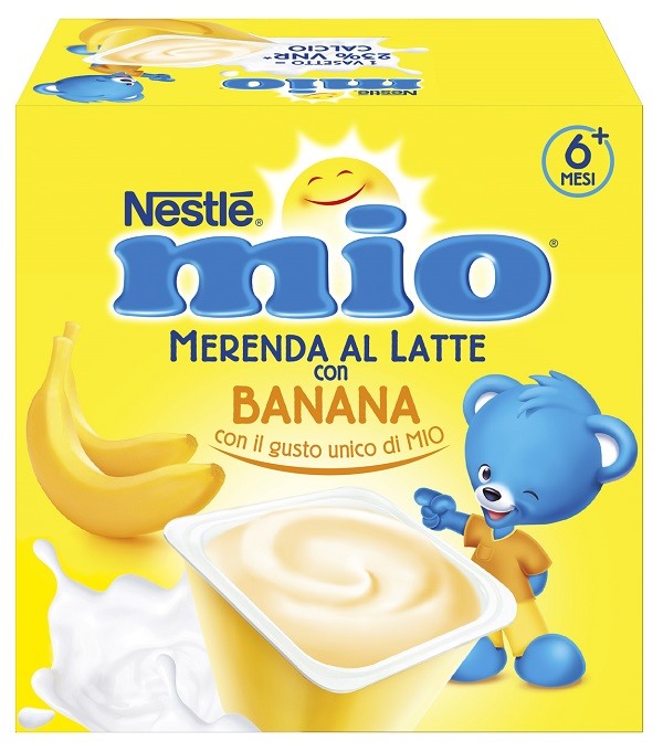 nestle italiana mio merenda banana 4 x 100 g nestle ean 40057811