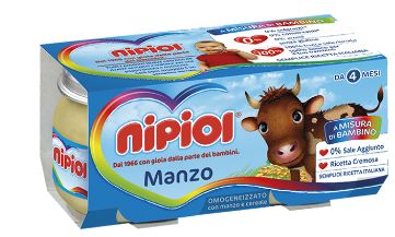 nipiol heinz italia nipiol omogeneizzato manzo 80 g 2 pezzi nipiol ean 8001040093665