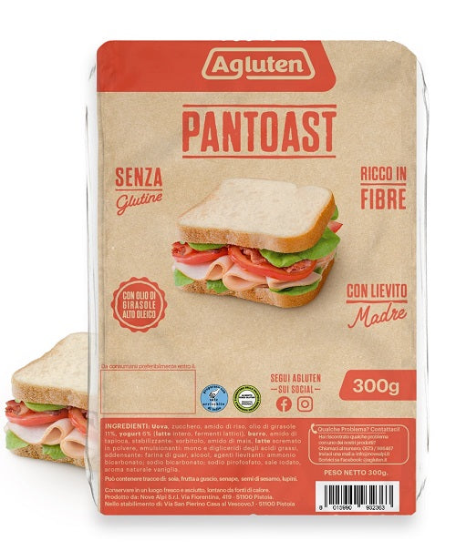 nove alpi agluten pantoast 300 g agluten ean 8015990932691