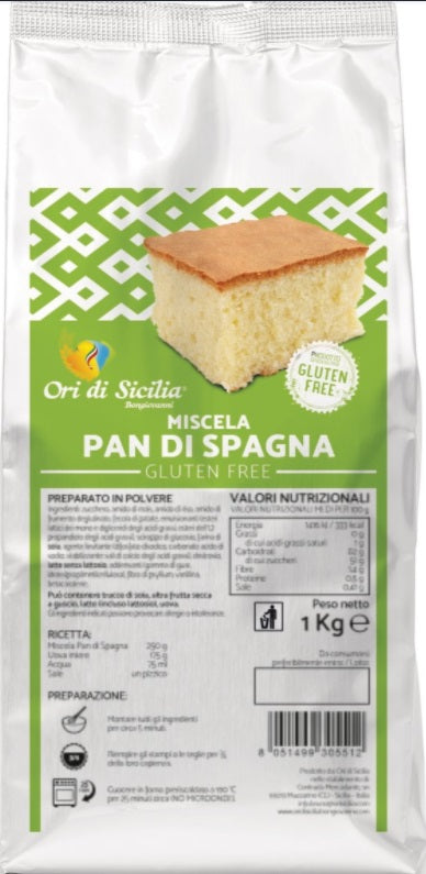 ori di sicilia ori di sicilia mix oro pan di spagna 1 kg ean 8051499305512