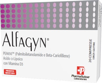 pharmasuisse alfagyn 20 compresse pharmasuisse laboratories ean 80807438