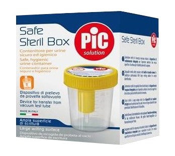 pikdare contenitore pic urina 100 ml prelevamento sottovuoto pic ean 8058090008859