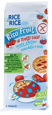 probios societa benefit ricerice riso fruit frutti rossi 6 x 33 g senza uova probios ean 8018699010417
