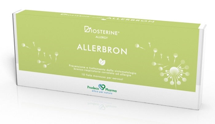 prodeco pharma biosterine allergy allerbron 10 fiale da 5 ml biosterine ean 8057968090552