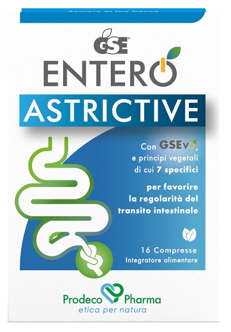 prodeco pharma gse entero astrictive 16 compresse gse ean 8057968091863