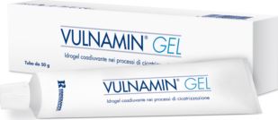 professional dietetics vulnamin medicazione interattiva in gel a base di aminoacidicostitutivi del collagene e sodio jaluronato tubo 50 g vulnamin ean 8021756000542