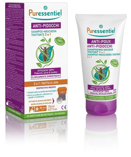 puressentiel puressentiel shampoo trattante anti pidocchi 150 ml puressentiel ean 3701056801043