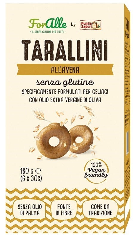 re food foralle tarallini allavena 6 bustine x 30 g foralle ean 8023036000198