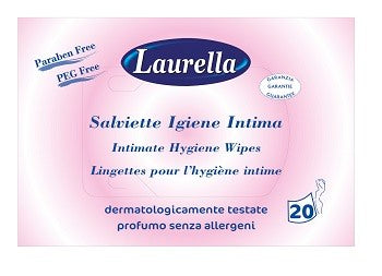 s i l c laurella salviettine intime 20 pezzi laurella ean 8007300003795