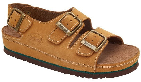 scholl shoes air bag back strap nubuck unisex bioprint cuoio 43 scholls ean 5038483539309