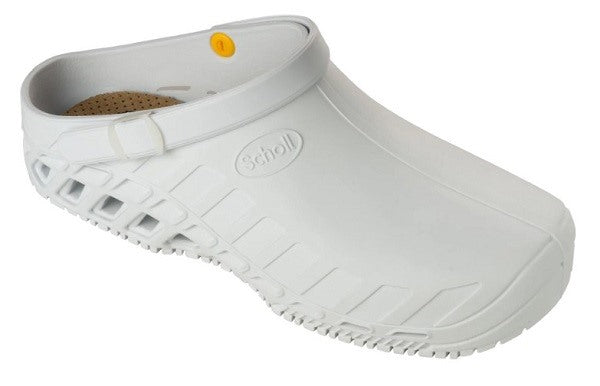 scholl shoes clog evo tpr unisex white 43 44 collezione ss17 1 paio ean 8034113769976