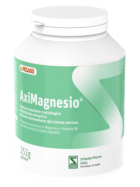 schwabe pharma italia aximagnesio polvere 252 g schwabe pharma italia ean 8057157500411