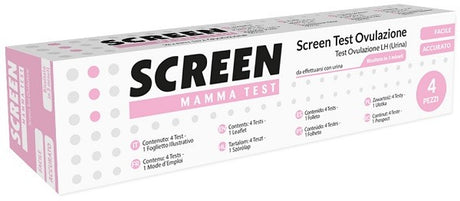screen italia screen test rapido ovulazione screen 4 pezzi screen italia ean 8059015832764