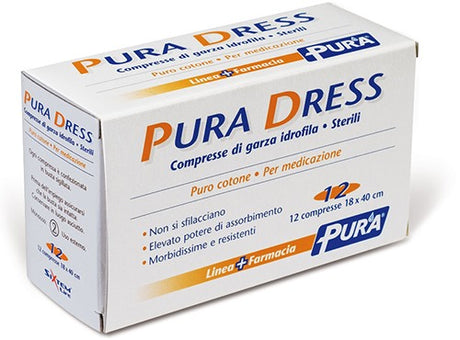 sixtem life garza idrofila pura dress 18x40cm 12 pezzi sixtem life ean 8032779840596