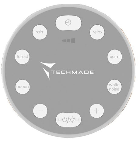 techmade techmade speaker suoni bianchi con led anti stress per bambini e adulti ean 8099990148221
