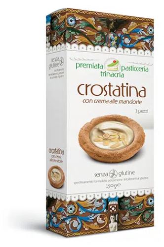 unifarmed premiata pasticceria trinacria crostatina crema mandorla 150 g ean 8032919164506