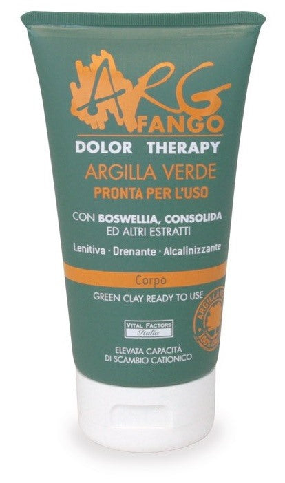 vital factors italia argfango dolor therapy argilla verde pronta per luso per corpo 150 ml vital factors ean 8058456601199