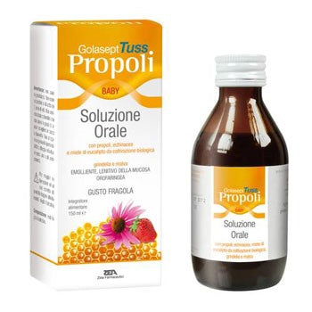 zeta farmaceutici golasept tuss propoli baby soluzione orale 150 ml golasept